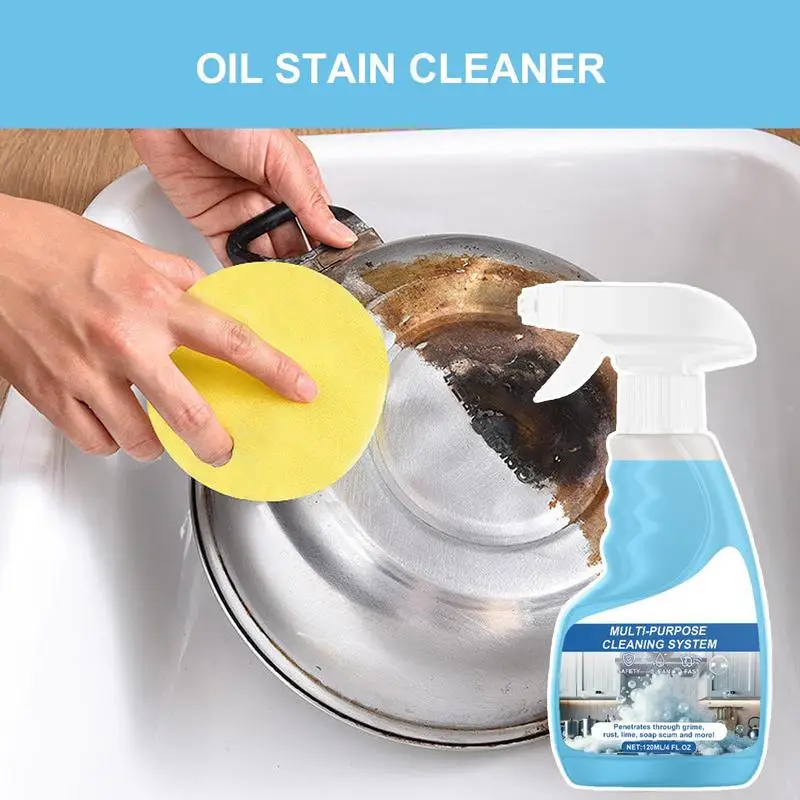 Splash Foam Spray Oven Cleaner Gentle Foam Spray Cleaner Oven Safe Household Cleaners For Range Hoods & Exhaust Fans