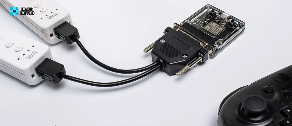 BlueRetro-Wireless Game Controller Converter Cable, PS1, PS2,
