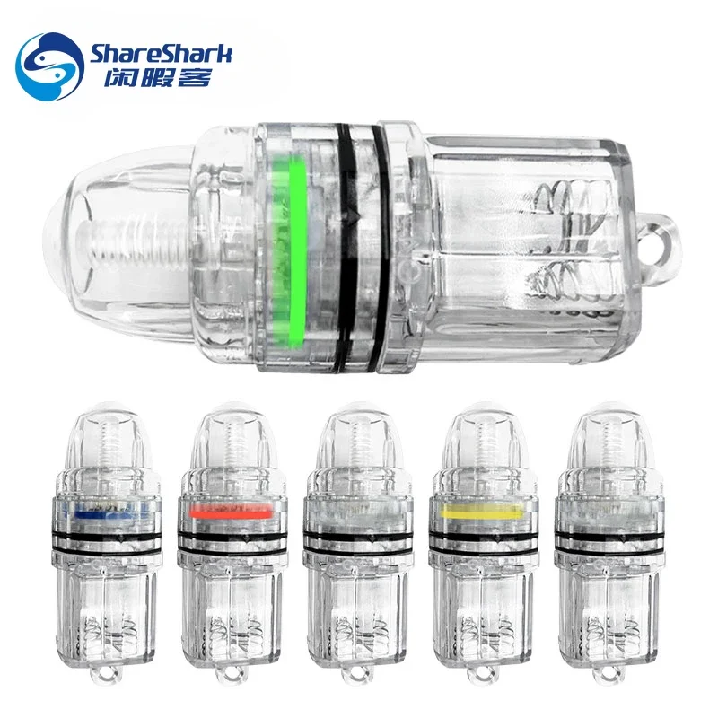 Luce Subacquea LED 12V/24V per Pesca Notturna, Lampada Attrattiva per Pesci IP68