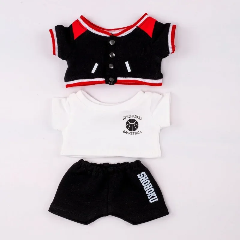 10 20CM baby clothes, cm cotton doll doll, basketball suit, jacket, T-shirt set 6