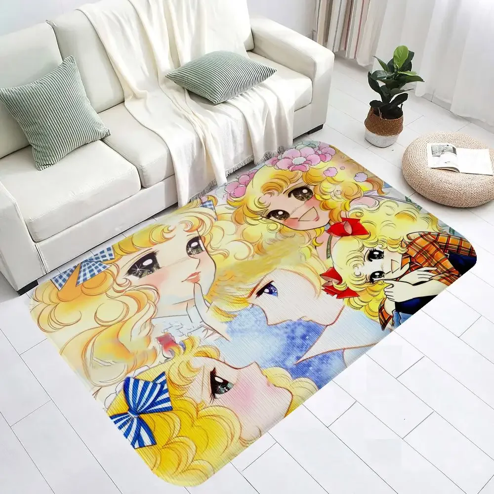 Kreslený dámská bonbóny bonbóny podlaha rohož koupat rohož severská styl domácí rohož bathroom-toilet rohože ložnice vítejte rohož