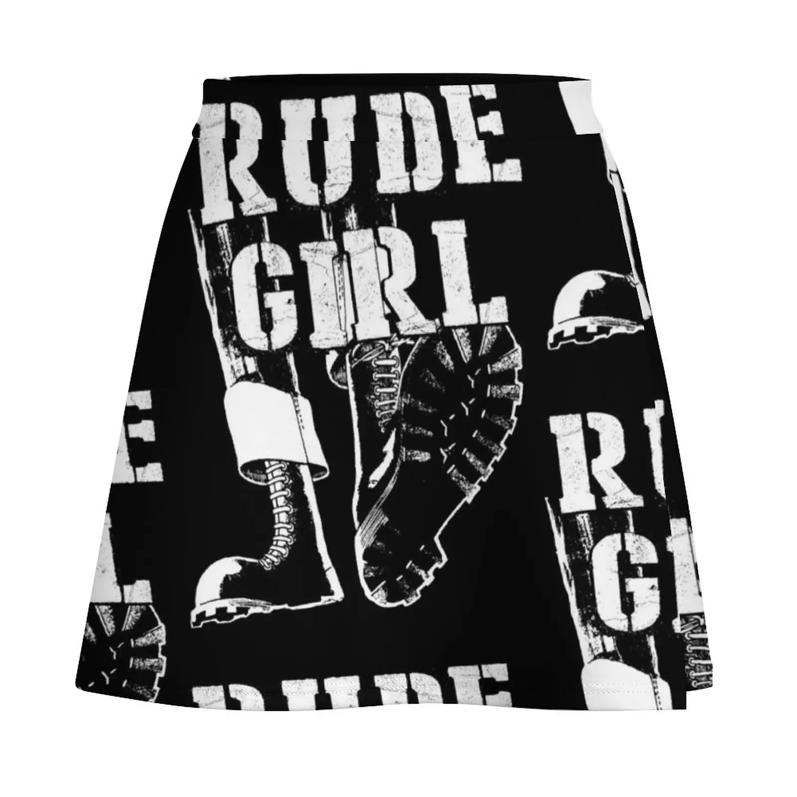 RUDE GIRL Mini Skirt Woman short skirt cute skirt elegant social women's skirts