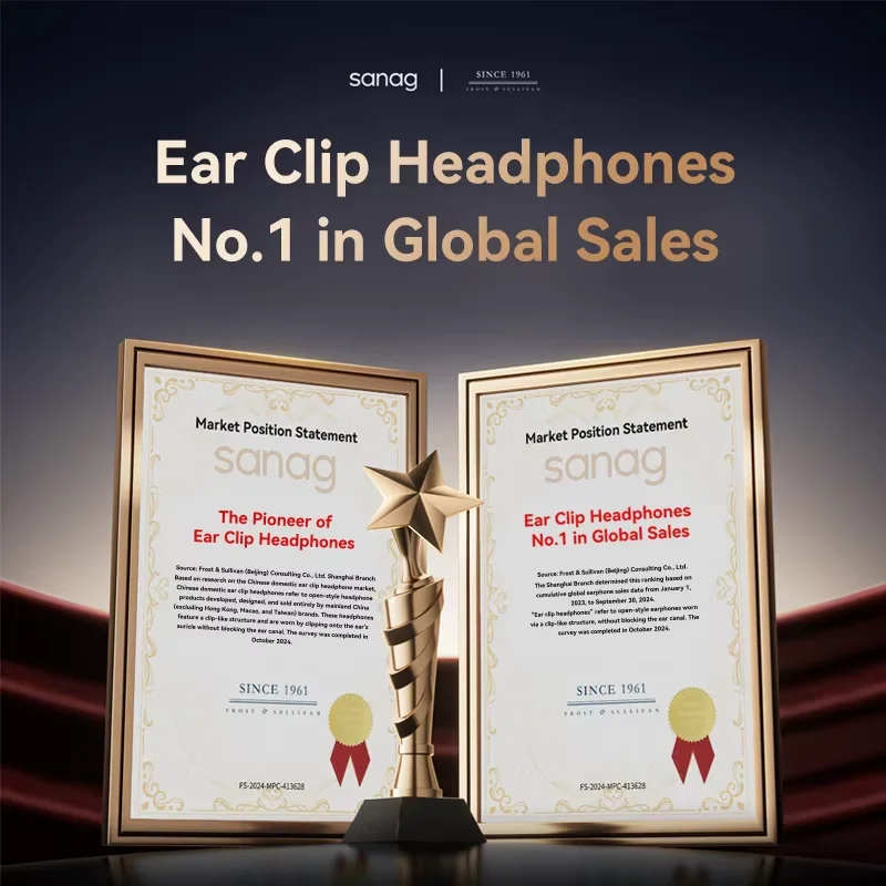 Sanag S9SAI Ear Clip OWS Earphones simultaneous interpretation Wireless Headphones bluetooth earbuds
