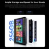 CHUWI 2024 Hi10 X1 2 In 1 Tablet 10.1inch Display Intel N100 Processor LPDDR5 8GB RAM 256GB SSD Windows 11 Tablets PC WiFi6 6