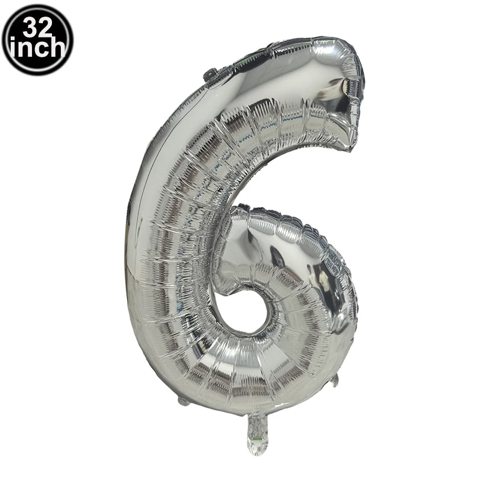 Celebratory Number 0 Jumbo Balloons - Multicolor 32-Inch Party Decor