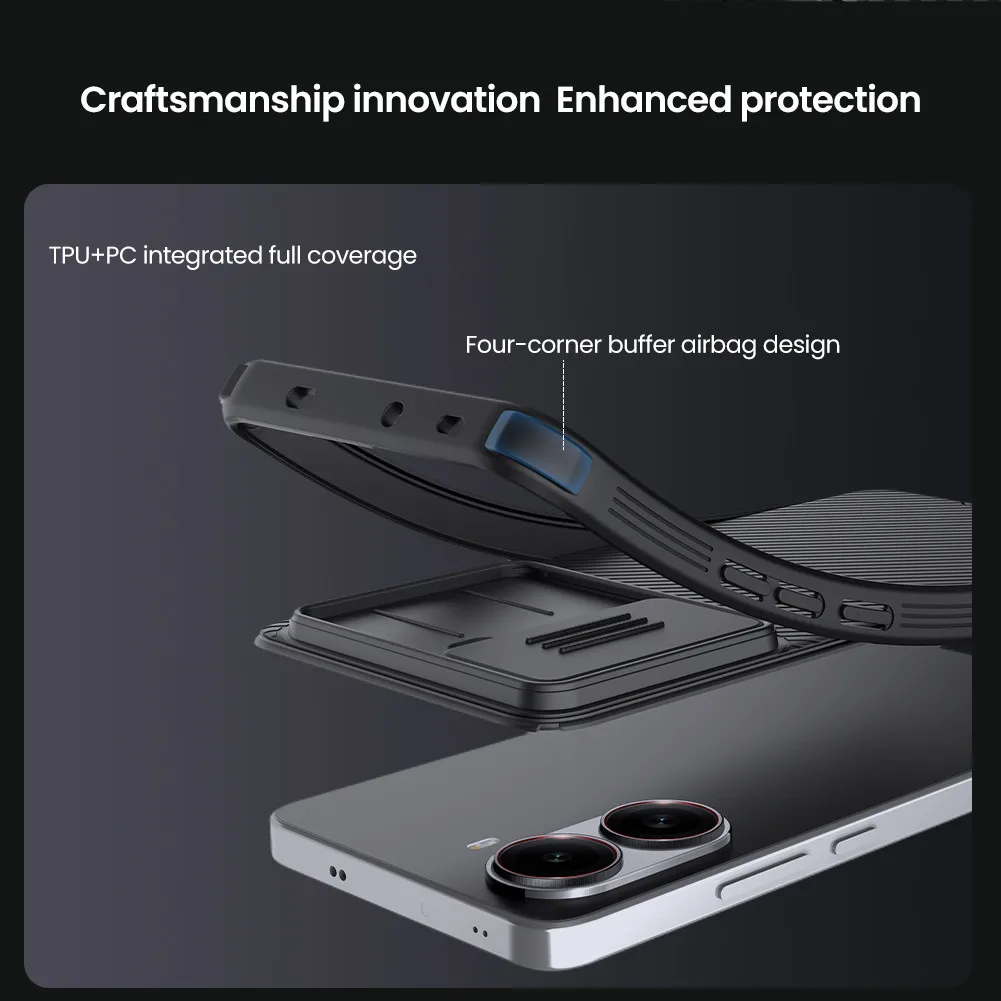 Nillkin CamShield Pro Protective Smartphone Case with Camera Protection