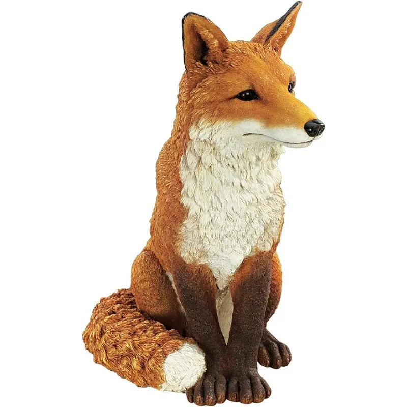 

Design Toscano DB383073 Simon The Fox Indoor/Outdoor Garden Statue for Patio Pool or Lawn 10 Inches Wide 17 Inches Deep