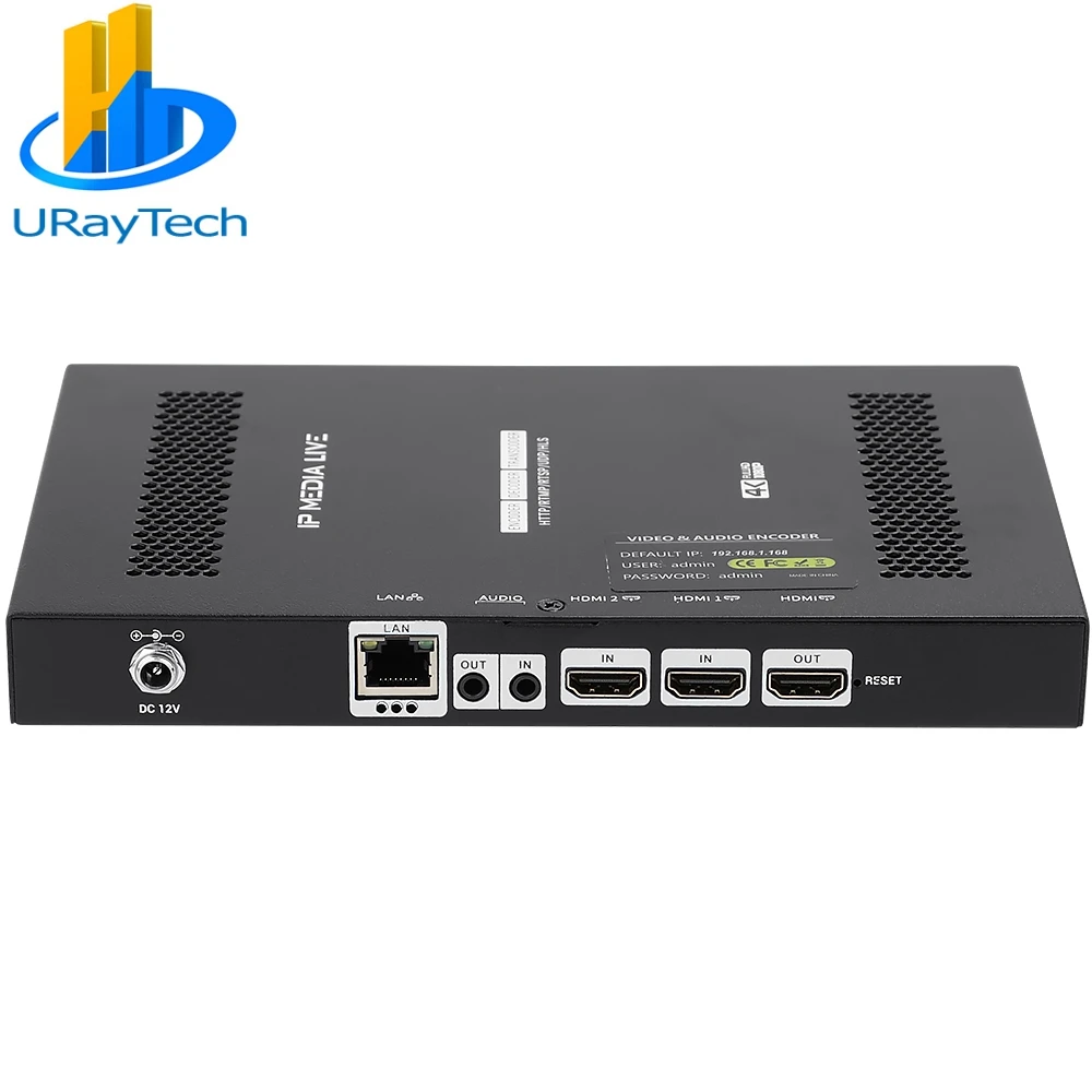 2-канальный 4k hdmi видеокодер