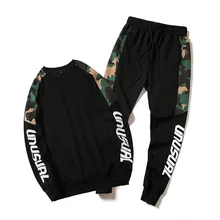

Sports Suit Men's Spring and Autumn plus-Sized Size Casual Wear Running Sportswear Large Size plus-Sized Loose Sweater