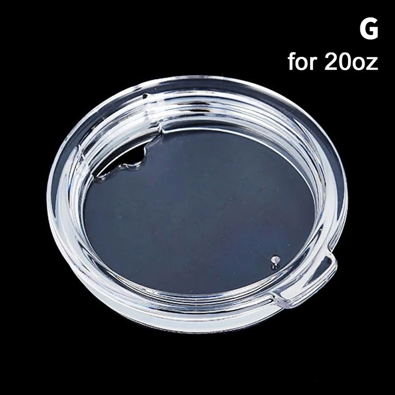 Universal Splash and Spill-Proof Plastic Cup Lid - Secure Fit
