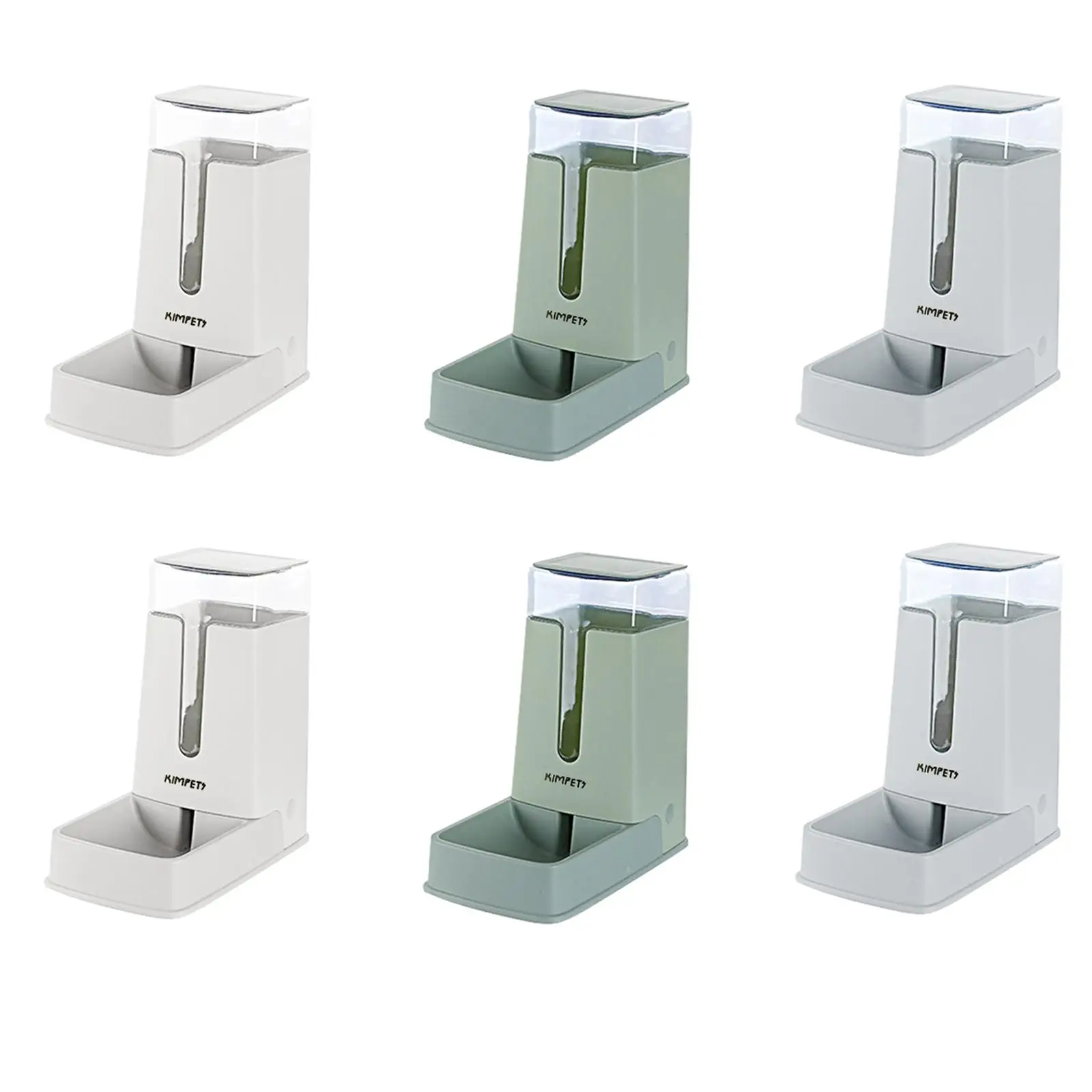 

3.5L Pet Automatic Feeder cat Bowl Dish Bowls Container cat Dispenser for Medium Cat Kitten