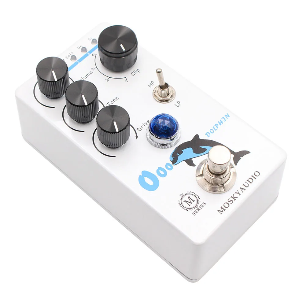 

Mosky Dolphin Distortion Overdrive The Electric Guitar Effects Pedal Musical Instruments Guitars Accessories Volume Tone Control