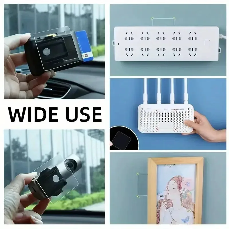 Heavy-Duty Transparent Nano Tape - 50pcs Strong Double-Sided Adhesive, Removable & Residue-Free for Versatile Use in Home, Car, and DIY Projects