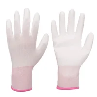 6pair Antistatic Gloves Anti Static ESD Electronic Working Gloves pu coated palm coated finger PC Antiskid for Finger Protection 2