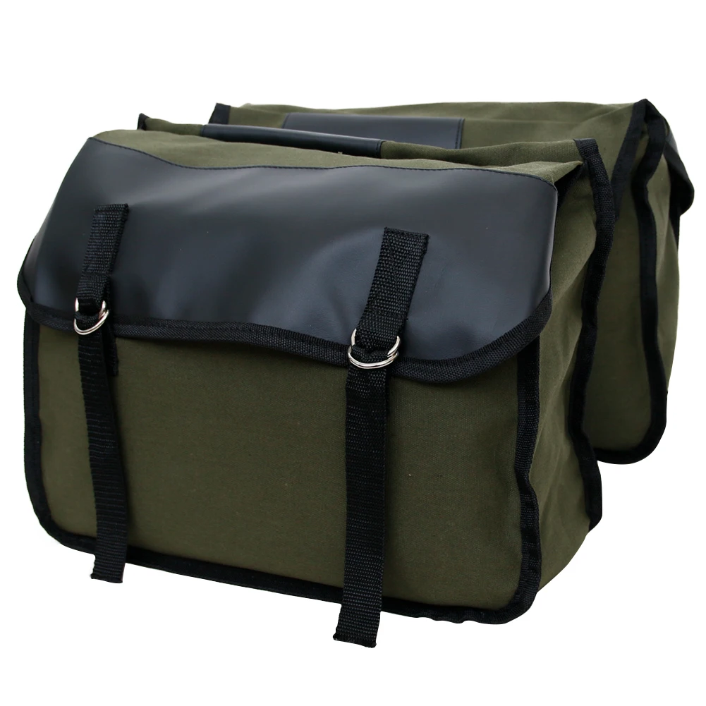 Multi-functional Motorcycle Saddle Bag Motorcycle Rider Backpack Durable Double Luggage Rack Bag Side High Capacity Accessories