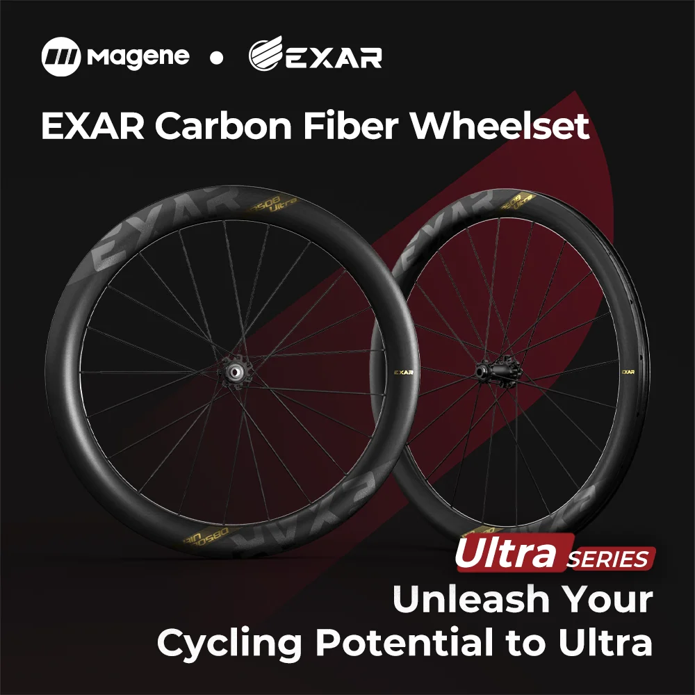Carbon Fiber Wheelset Ultra Series Integral Front Rear Wheels Inertia Stability Ceramic Bearing Flat Engagement Ratchet