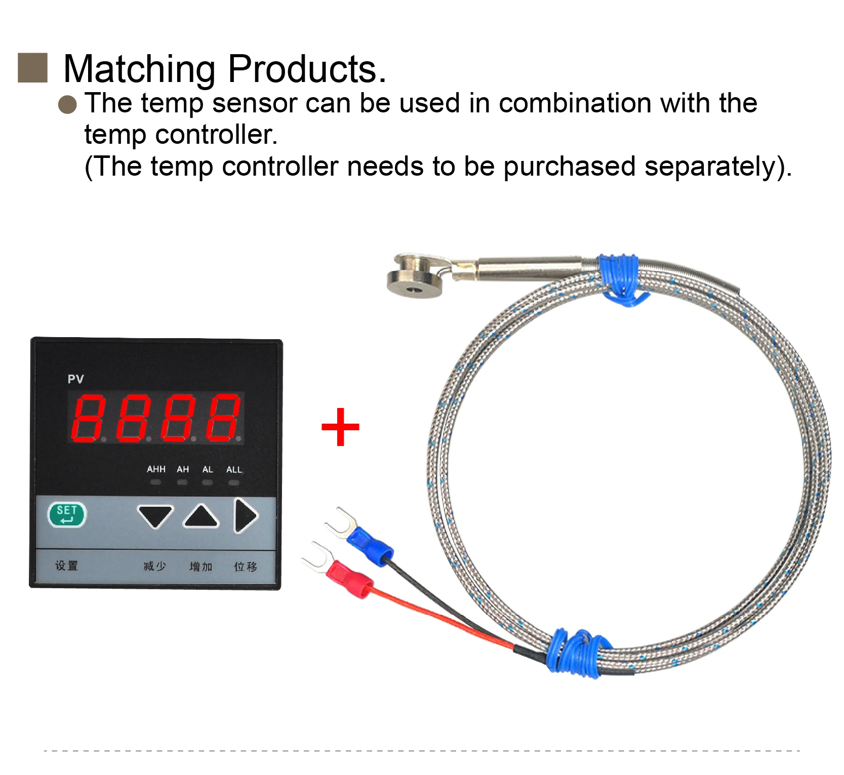 WRNT-RLD K/J Type Button-Type Thermocouple Probe 0-800°C Mold Temperature Sensor