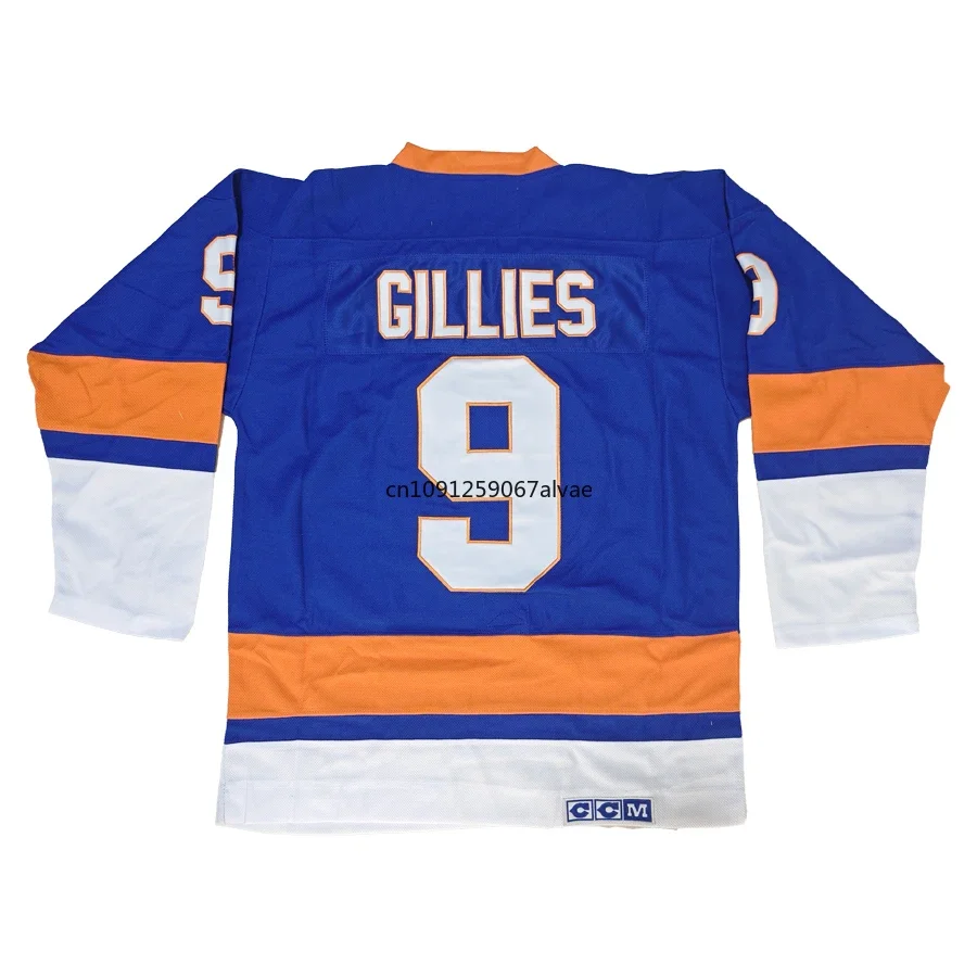 Ice Hockey Jerseys Mike Bossy Jersey America New York Retro Ice Hockey Jerseys 9 Clark Gillies Jersey 31 Billy Smith All Stitched Us M-3XL