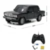 1: 12 Four way Remote Control Car with Lighting Simulation Lada Sedan Russian Car Model Children Christmas Toy Dragon Gift 5