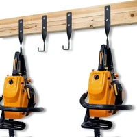 ipiip Chainsaw Rack Shelf Stand Chain Wall Mount Hanger Hook Chainsaw Wall Holder 1