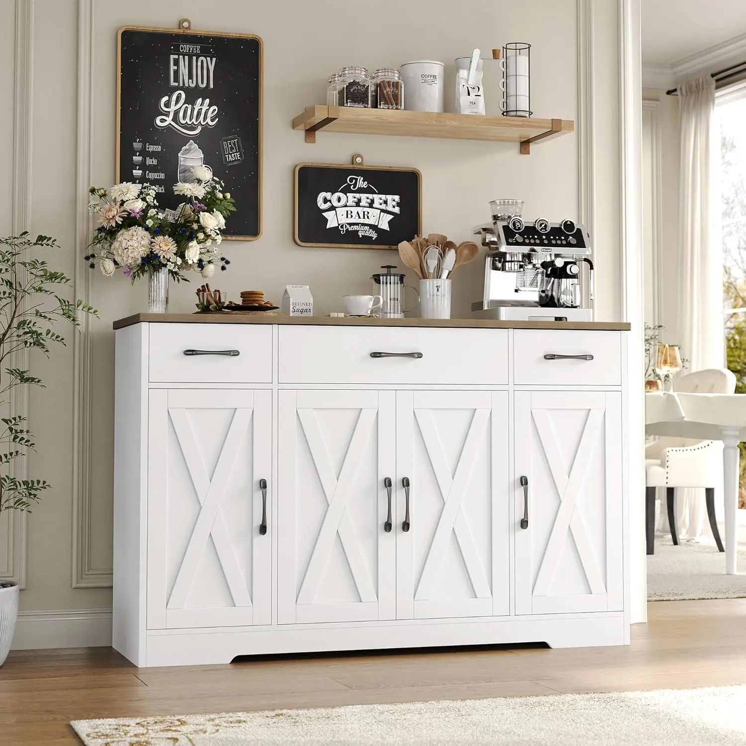 Farmhouse Buffet Cabinet 2