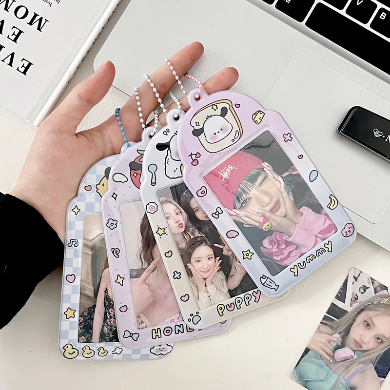 

INS 3-дюймовый держатель для фотокарт, фотоальбом, корейские открытки Kpop Idol, Коллекционирование книг, мини-карточки