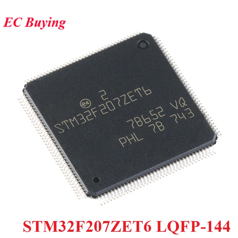 

STM32F207ZET6 LQFP-144 STM32F 207ZET6 STM32F207 STM32F207ZE Cortex-M3 32-bit Microcontroller MCU Chip IC Controller New Original