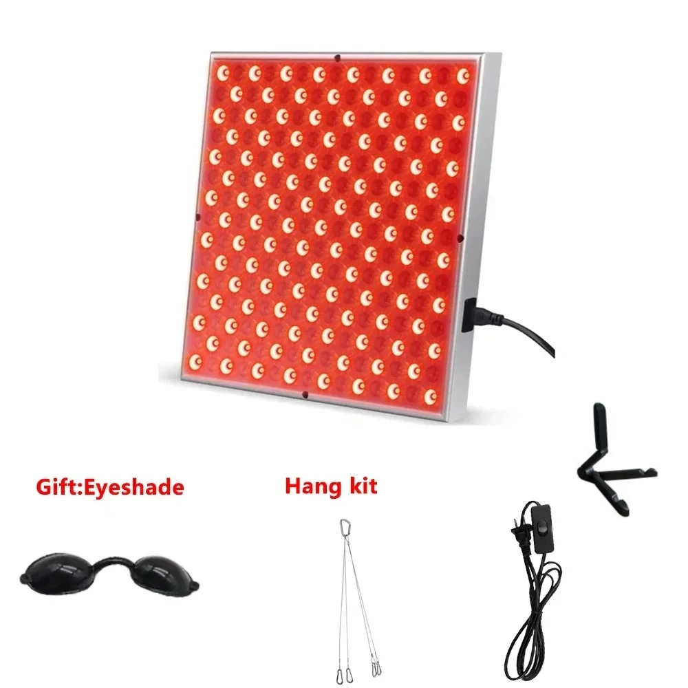 Терапія червоним світлом для обличчя тіла, панель червоного світла ближнього інфрачервоного діапазону 850 нм і темно-червоний 660 нм для знеболення та покращення шкіри