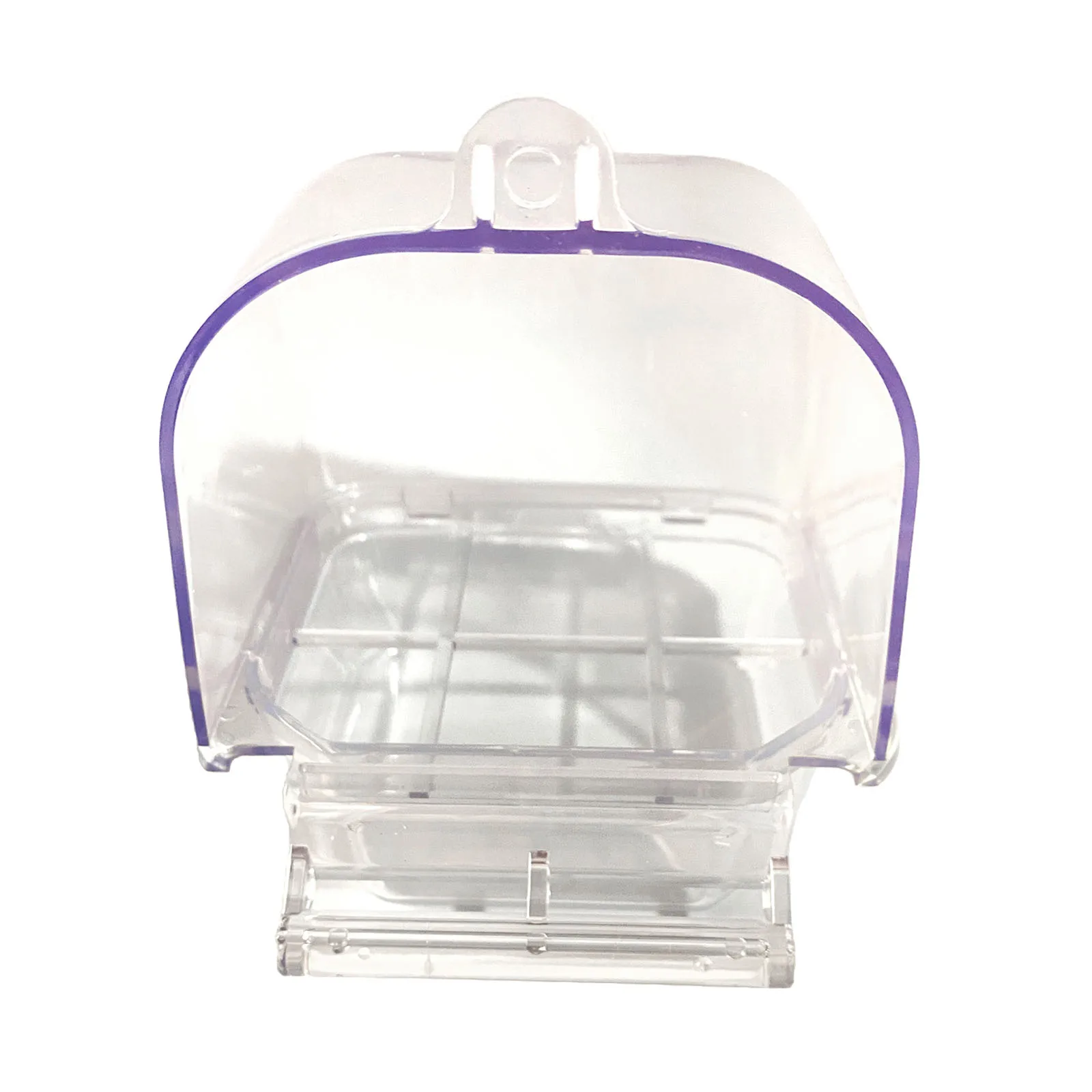 Automatic Parrot Bird Feeder No Mess Plastic Hanging Parrot Feeder Cage Accessories Small Medium Birds Supplies