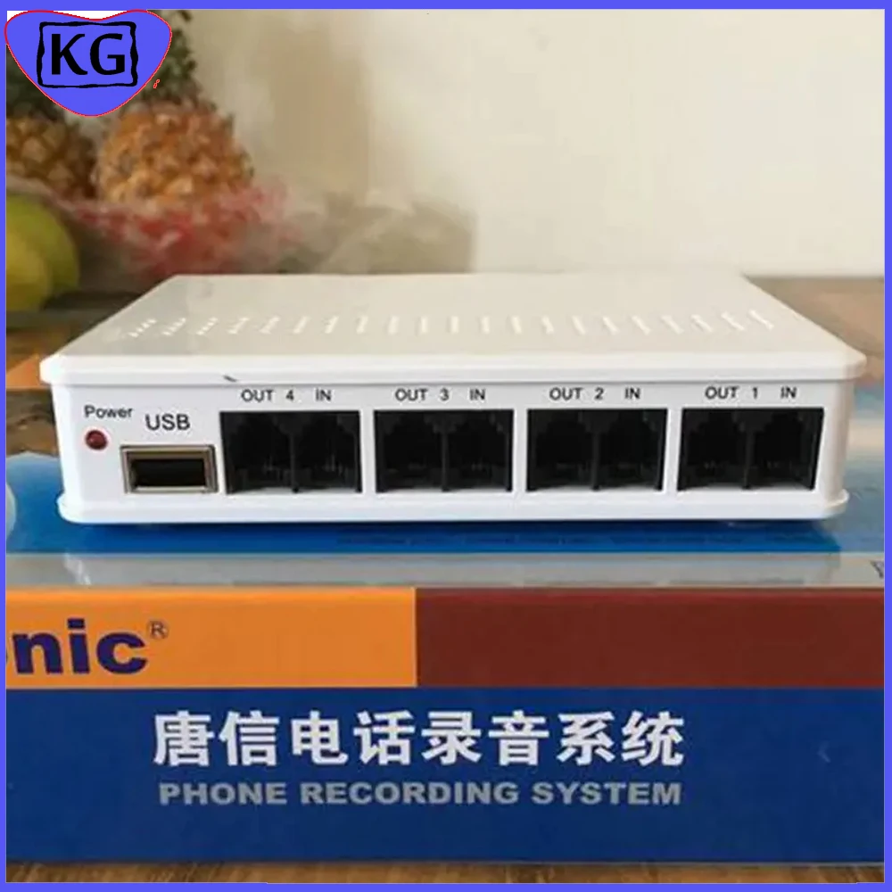 

TX2006U4 Telephone Call recorder Recording Audio System Equipment USB Recording Box Enterprise Business Call Record Management