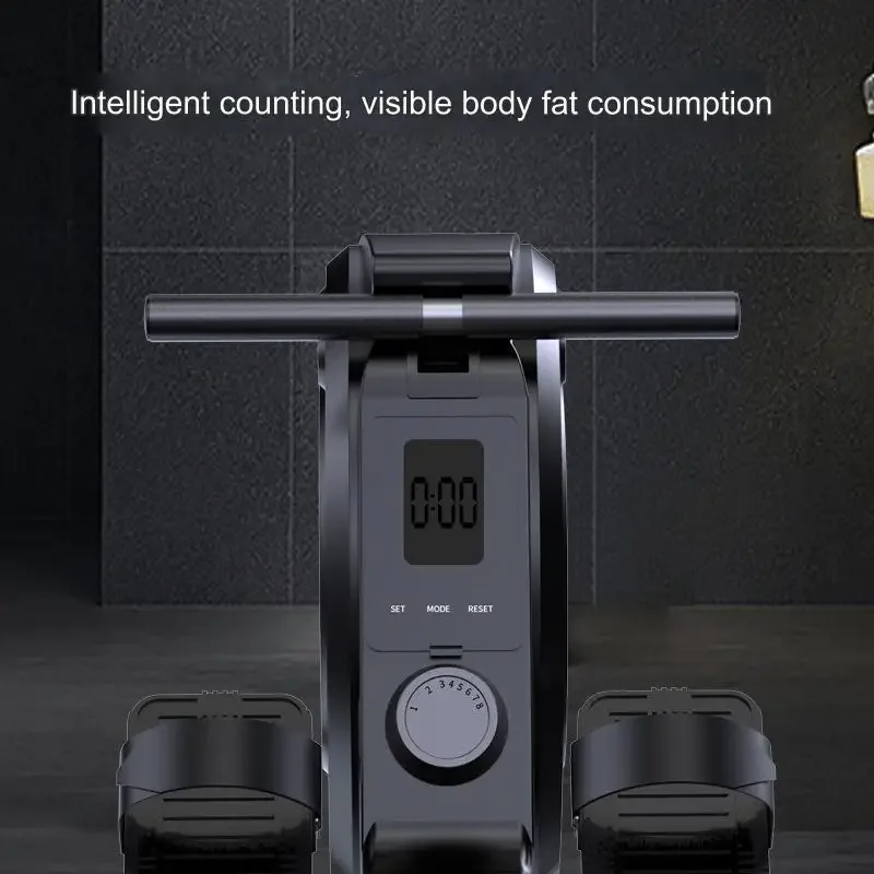High Quality Commercial Water Rowing Machine Wooden Commercial Gym Equipment Air Rowing Machine