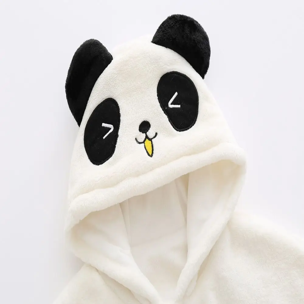 내구성이 뛰어난 따뜻한  후드 망토 양털 73/90cm 겨울 케이프  패션 코트 소년 소녀용