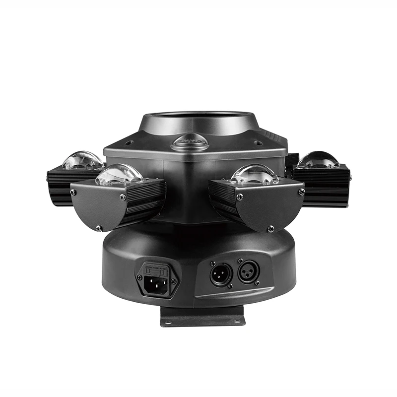 Disco Light Led Stage Light Mini Led Stage Light Moving Beam Light LED 10X10W 6 Head Moving Head Beam Light RG Laser Strobe Light DMX Stage Full Color Beam Rotating Disco Party Bar
