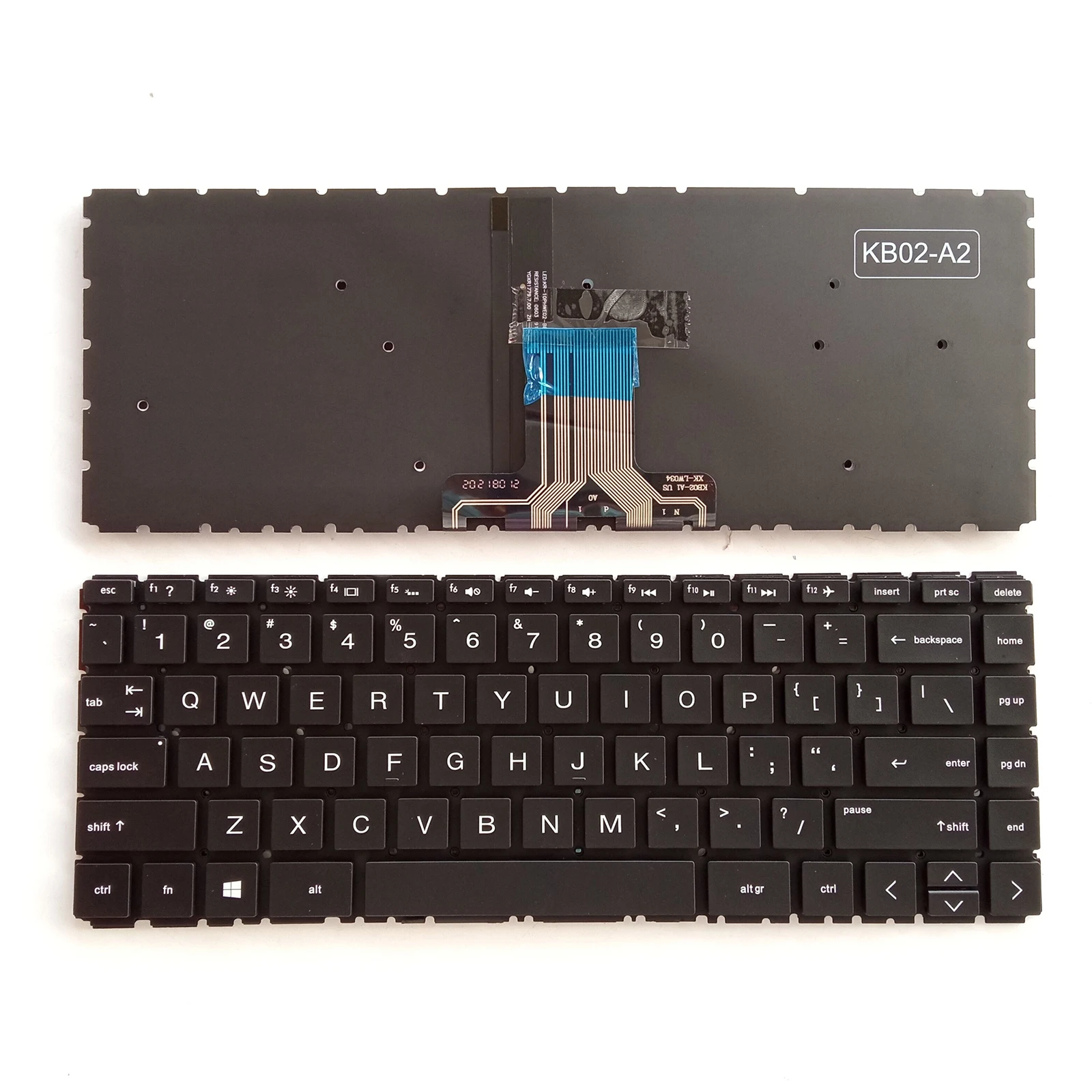 

for HP 14S-DR 14S-FR 14-DQ 14-FQ 14-DH Keyboard TPN-Q221 Q242 W139