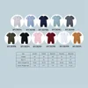 2025 Summer Newborn Baby Rompers Infant Boy Onesie Short Sleeve Soild Cotton Casual Clothes Toddler Girl Jumpsuit Pajamas 0-24M 3
