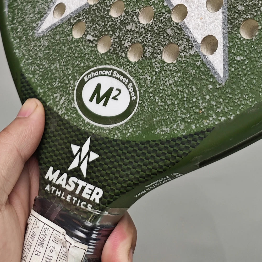 CARBON MASTER ATHLETICS M2 TENNIS PADDLE ENHACED SWEET SPOT