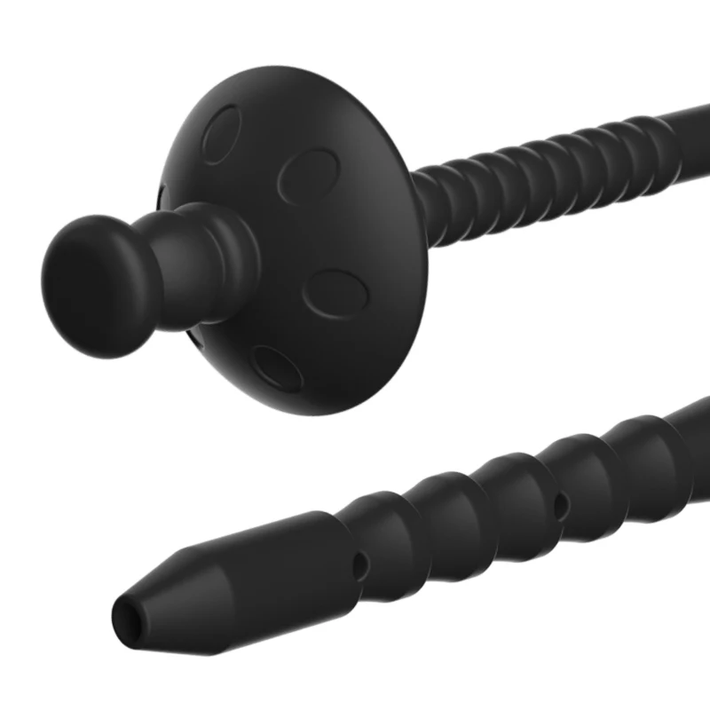 Silicone With Syringe Penis Plug Urethral Sounding Plug Dilator Urethra Ejaculation Uretre Probe Horse Eye Stick Sex Toy For Men