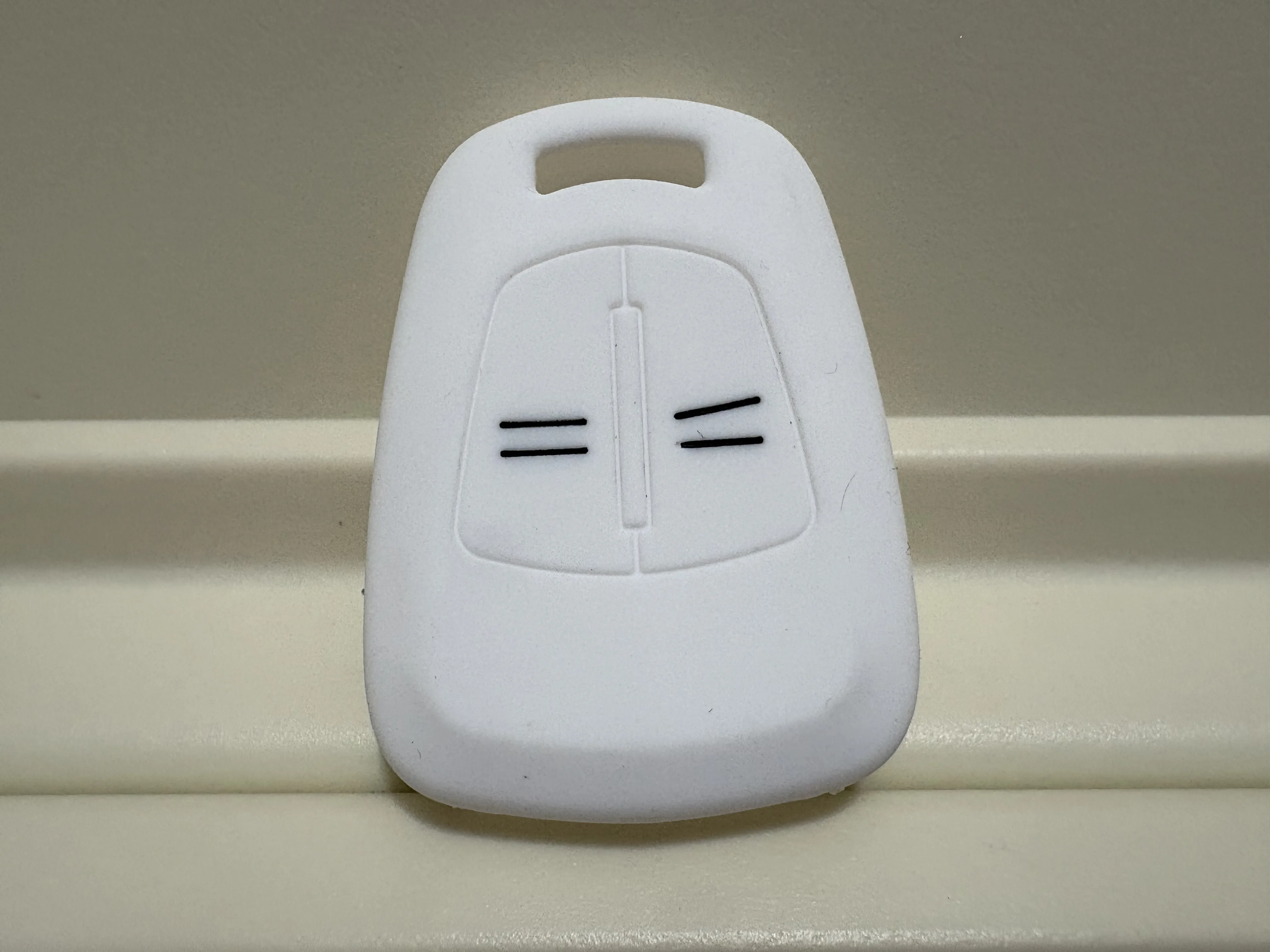 Premium Silicone Car Key Cover - 2 Button Remote Key Shell in Stylish Design