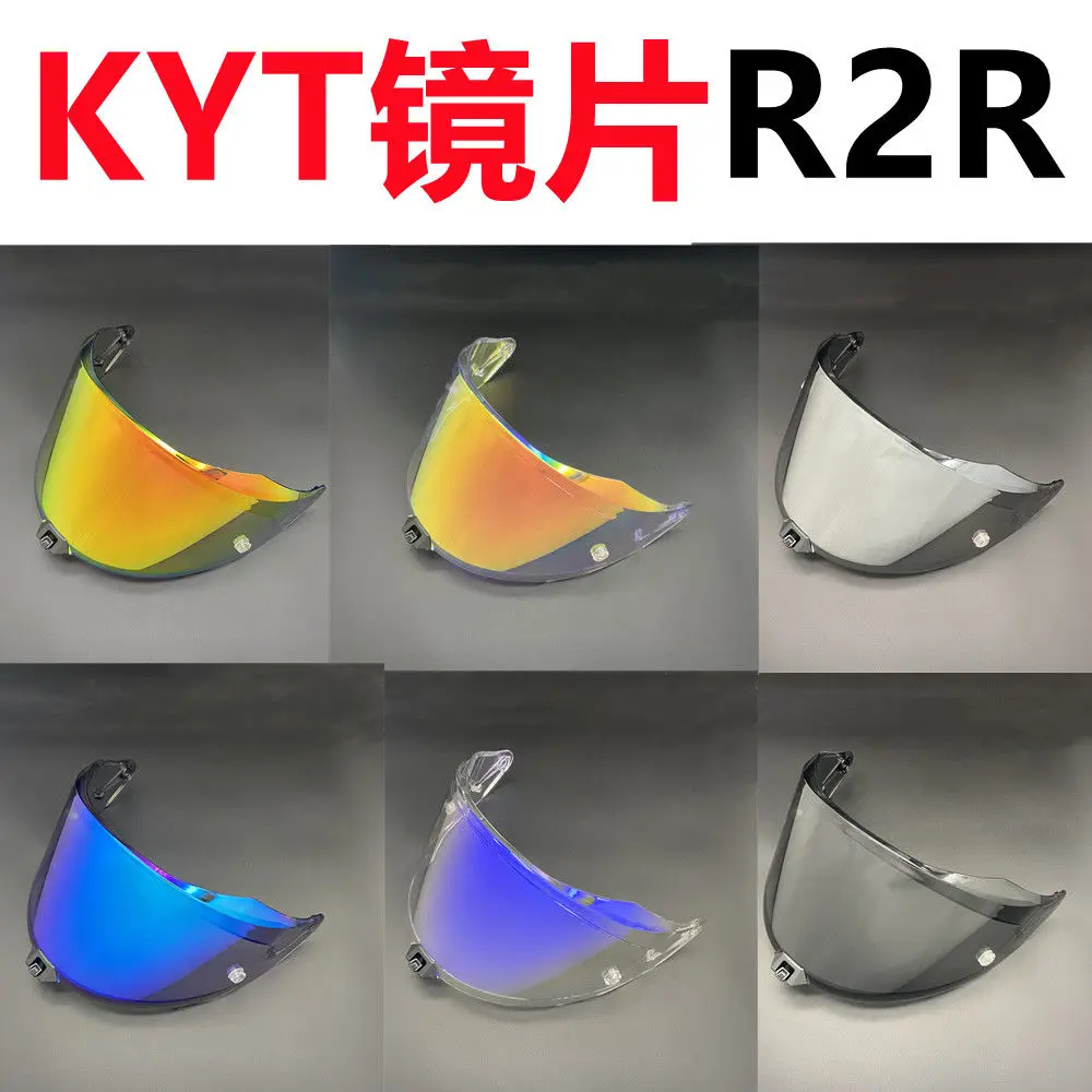 

Мотоциклетный шлем KYT R2R, объектив для мотоциклетного шлема, зеркало ночного видения, защита от УФ ветра и пыли