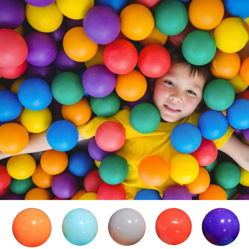 

Toddler Pit Ball 100pcs Colorful Pit Ball Set for Kids Thickened Pe Crush Proof Bpa Phthalate Free Ocean Ball Pool Toy Kit Safe