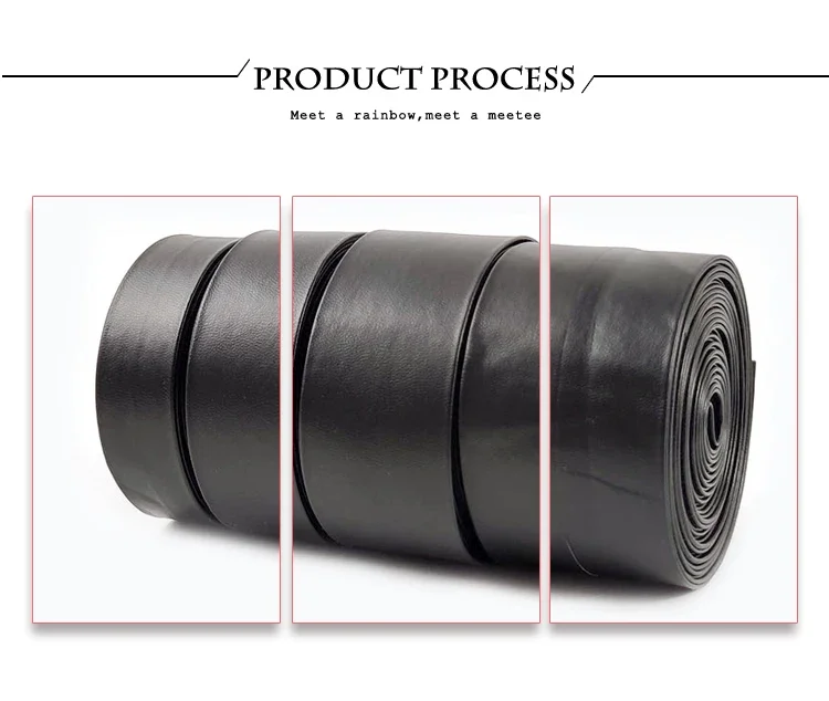 5Meters 3-50mm PU Leather Cord Necklace Soft Ribbon Webbings Decoration String Rope DIY Sewing Craft Accessories