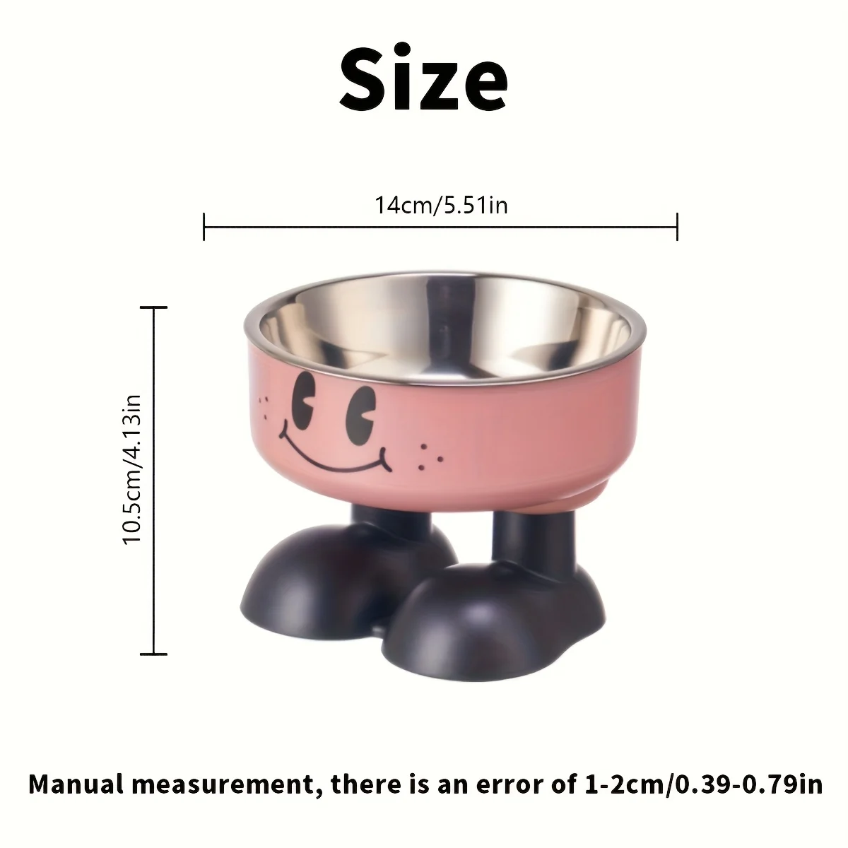 Elevated Pet Feeding Station Stainless Steel Raised Bowl Stand_voghion.com