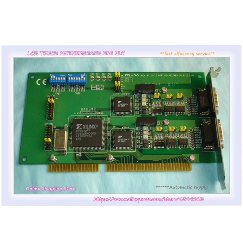 

Для связи Φ REV.B1 PCL-745/485 протестировано