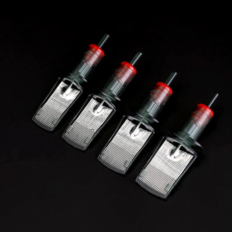 10 Cartucce Pzattoo Aghi Super-Large Magnum Curvo Magnum Oversize Per Aghi Per Tatuaggi Con Penna Rotativa Professionale