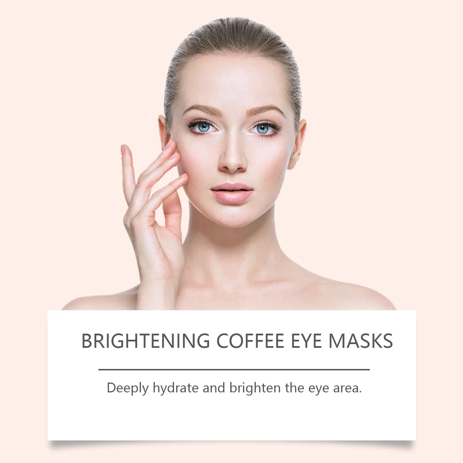 Caffeine Eye Mask Anti Dark Circles Puffyness Firming Lifting Fade Fine Lines Nourishing Brightening Wrinkle Remove Eyes Patche 4