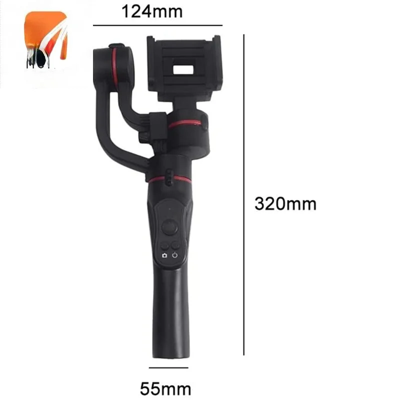 

Custom LOGO 3-Axis Handheld Gimbal Stabilizer w/Focus Pull & Zoom Action Camera