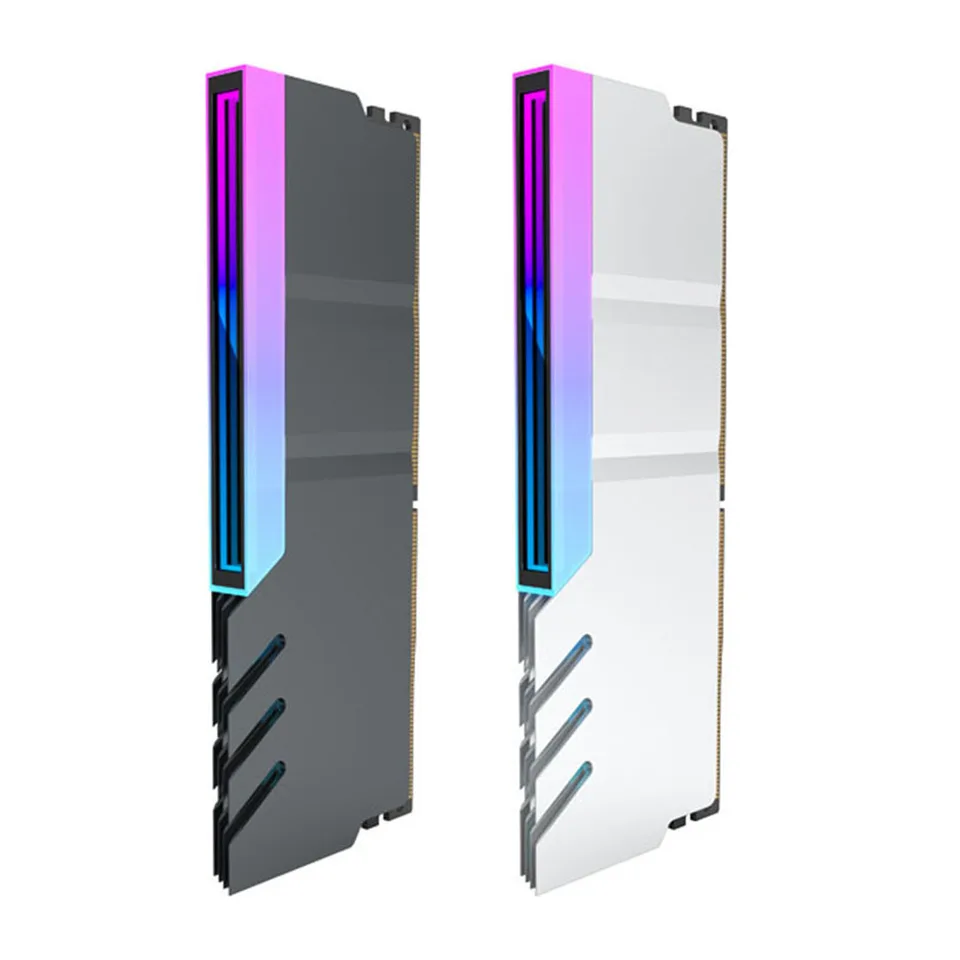 Dissipateur Thermique Actif ARGB Pour Mémoire DDR5 - Double Ventilateur 5020 - Refroidissement RGB Synchronisable