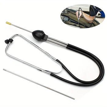 Stetoscopio per auto da 22,5 + 7 cm: Ascolta la salute del tuo motore con questo strumento diagnostico!