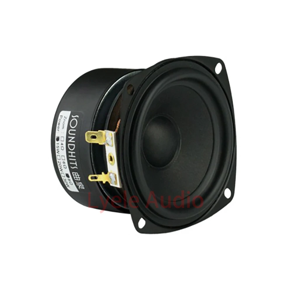 Lyele Audio 3-inch full-range speaker 20W HiFi speaker home theater DIY basin Y30 aerospace magnetic amplifier