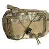 Molle Horizontal Admin tactical bag Compact 1000D Utility Edc Tool Gear Gadget Waist Bag Organizer Caming Molle Pouch 5